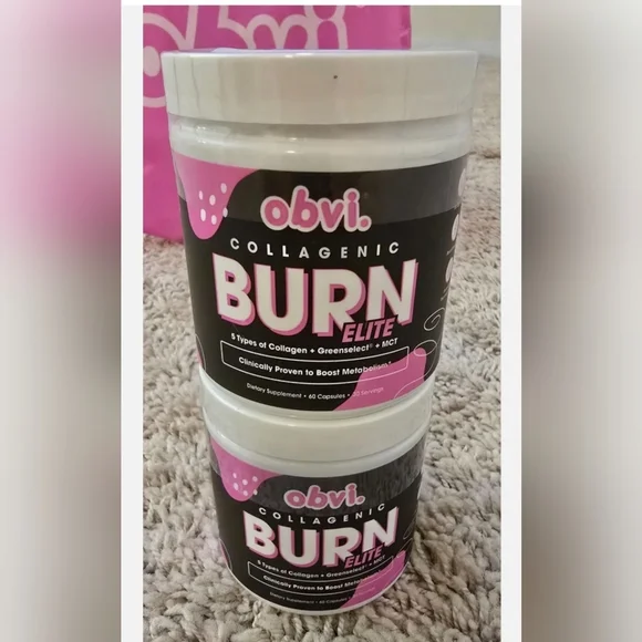 Obvi Burn Elite, Supports Metabolism Boost, Energy, and Focus I Supplement NEW 2 - Picture 2 of 4